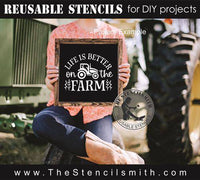 8240 - life is better on the farm - The Stencilsmith