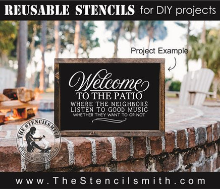8241 - Welcome to the - The Stencilsmith