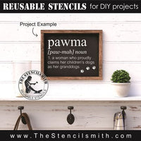 8256 - pawma definition - The Stencilsmith