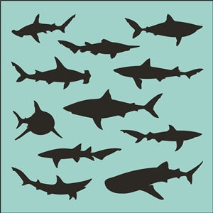 8280 - sharks - The Stencilsmith