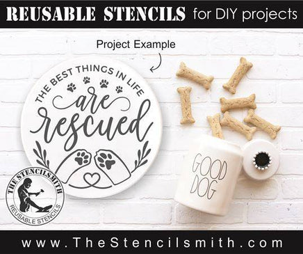 8283 - the best things in life - The Stencilsmith