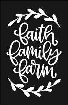 8287 - faith family farm - The Stencilsmith