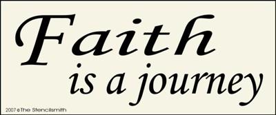 Faith is a Journey - The Stencilsmith