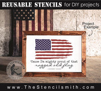 8304 - 'Cause I'm mighty proud of that - The Stencilsmith