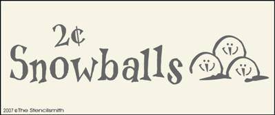 Snowballs 2c - The Stencilsmith