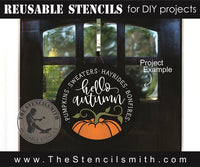 8321 - hello autumn - The Stencilsmith