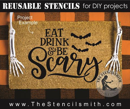 8327 - eat drink & be scary - The Stencilsmith