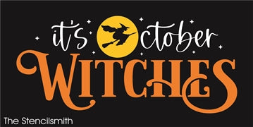 8334 - it's October witches - The Stencilsmith