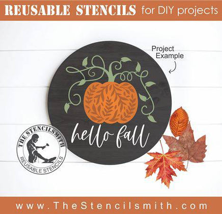 8352 - hello fall - The Stencilsmith