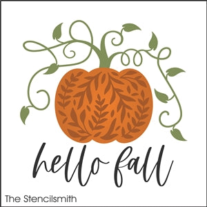 8352 - hello fall - The Stencilsmith