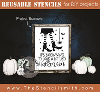 8355 - it's beginning to look a lot like Halloween - The Stencilsmith