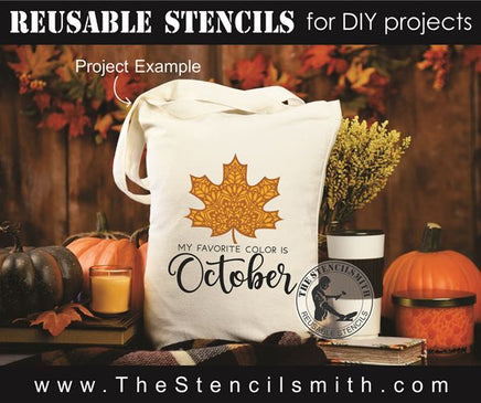 8362 - my favorite color is fall - The Stencilsmith