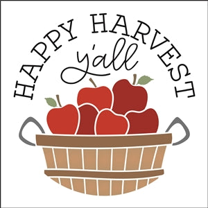 8367 - Happy Harvest Y'all - The Stencilsmith