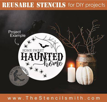 8374 - home sweet haunted home - The Stencilsmith