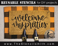 8375 - welcome my pretties - The Stencilsmith
