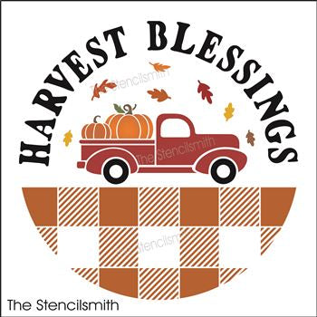 8380 - Harvest Blessings - The Stencilsmith