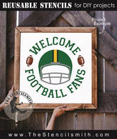 8393 - welcome football fans - The Stencilsmith
