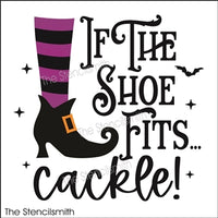 8400 - if the shoe fits... cackle! - The Stencilsmith