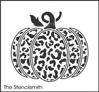 8411 - leopard pumpkin - The Stencilsmith