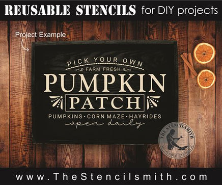 8416 - Pumpkin Patch - The Stencilsmith