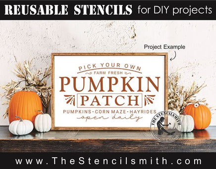8416 - Pumpkin Patch - The Stencilsmith