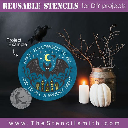 8421 - Happy Halloween to all and - The Stencilsmith