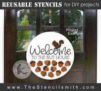 8425 - welcome to the nut house - The Stencilsmith