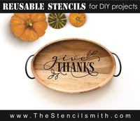 8442 - give thanks - The Stencilsmith