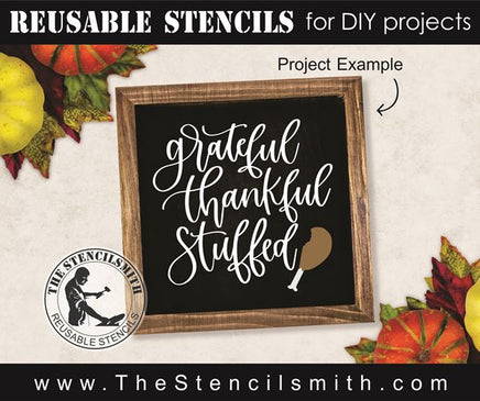8443 - grateful thankful stuffed - The Stencilsmith