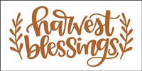 8447 - harvest blessings - The Stencilsmith