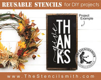 8452 - give thanks - The Stencilsmith