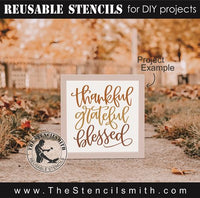 8455 - thankful grateful - The Stencilsmith