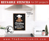 8462 - Christmas calories don't count - The Stencilsmith