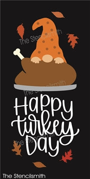 8470 - Happy Turkey Day (gnome) - The Stencilsmith
