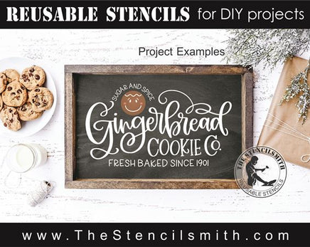 8475 - Gingerbread Cookie Co. - The Stencilsmith