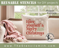 8485 - have yourself a merry little - The Stencilsmith