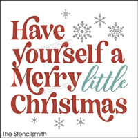 8485 - have yourself a merry little - The Stencilsmith