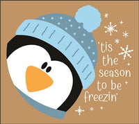 8489 - 'tis the season to be freezin' - The Stencilsmith