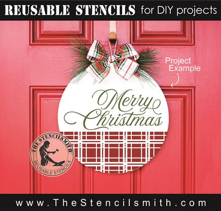 8493 - Merry Christmas - The Stencilsmith