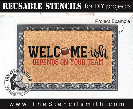 8496 - welcome-ish depends on your team - The Stencilsmith
