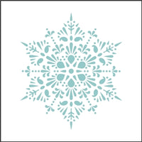 8505 - mandala snowflake - The Stencilsmith