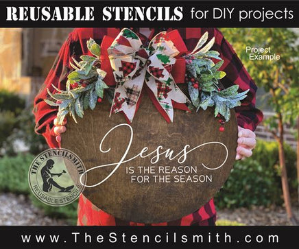 8508 - Jesus is the reason for the season - The Stencilsmith
