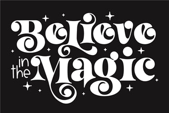 8514 - believe in the magic - The Stencilsmith