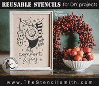 8516 - comfort & joy - The Stencilsmith