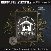 8530 - O holy night - The Stencilsmith