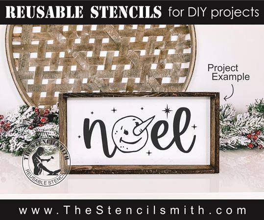 8570 - noel (snowman) - The Stencilsmith