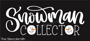 8576 - snowman collector - The Stencilsmith