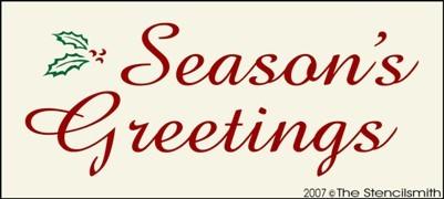 Season's Greetings - The Stencilsmith
