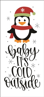 8590 - baby it's cold outside - The Stencilsmith