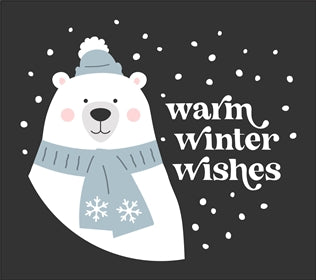 8598 - warm winter wishes - The Stencilsmith